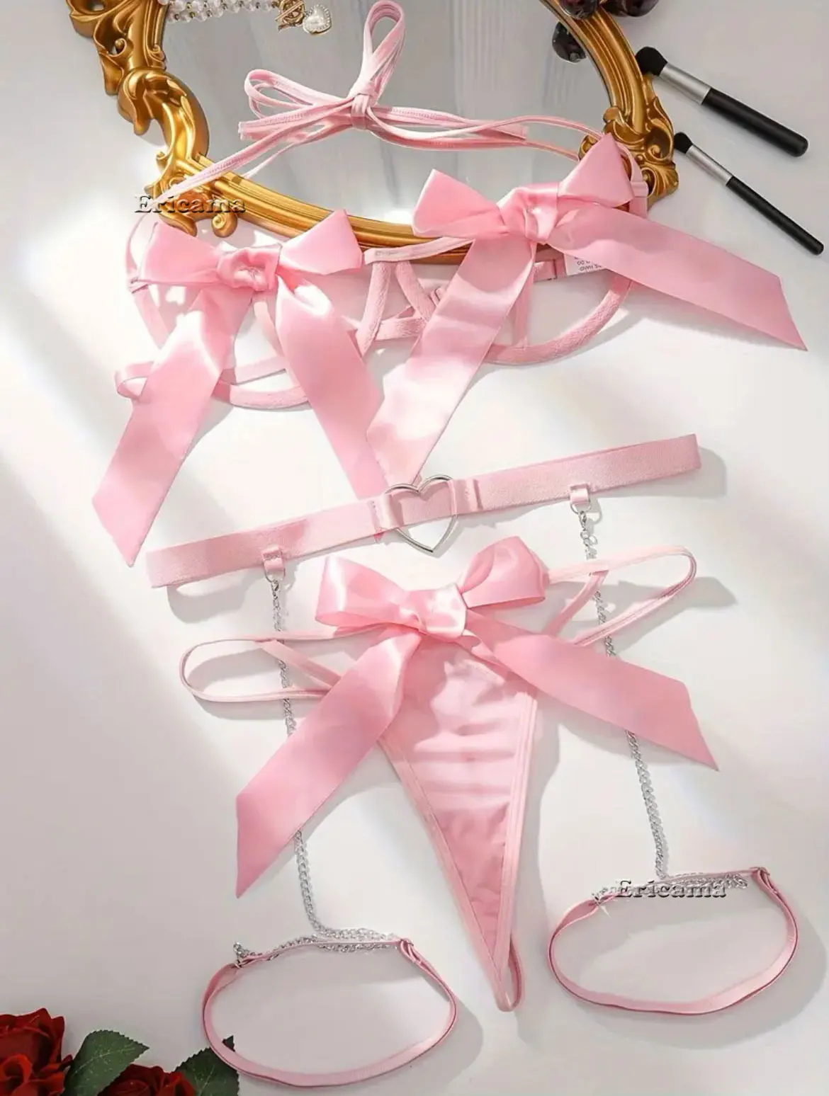 Lace Bralette Set - ชุดชั้นในเซ็กซี่ผู้หญิงลูกไม้โปร่งใสชุดชั้นในชุดที่ละเอียดอ่อน Bra ชุด Push Up Breves