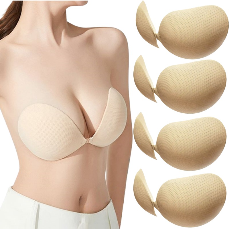 บราดันทรงแบบติดกาว ซิลิโคนเสริ - Push Up Bra Silicone บทวิจารณ์และราคา