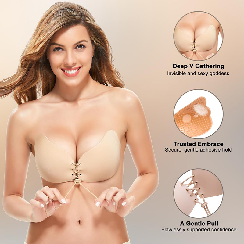 1/2คู่ผู้หญิงฤดูร้อนBackless B - Backless Bra Sticky บทวิจารณ์และราคา