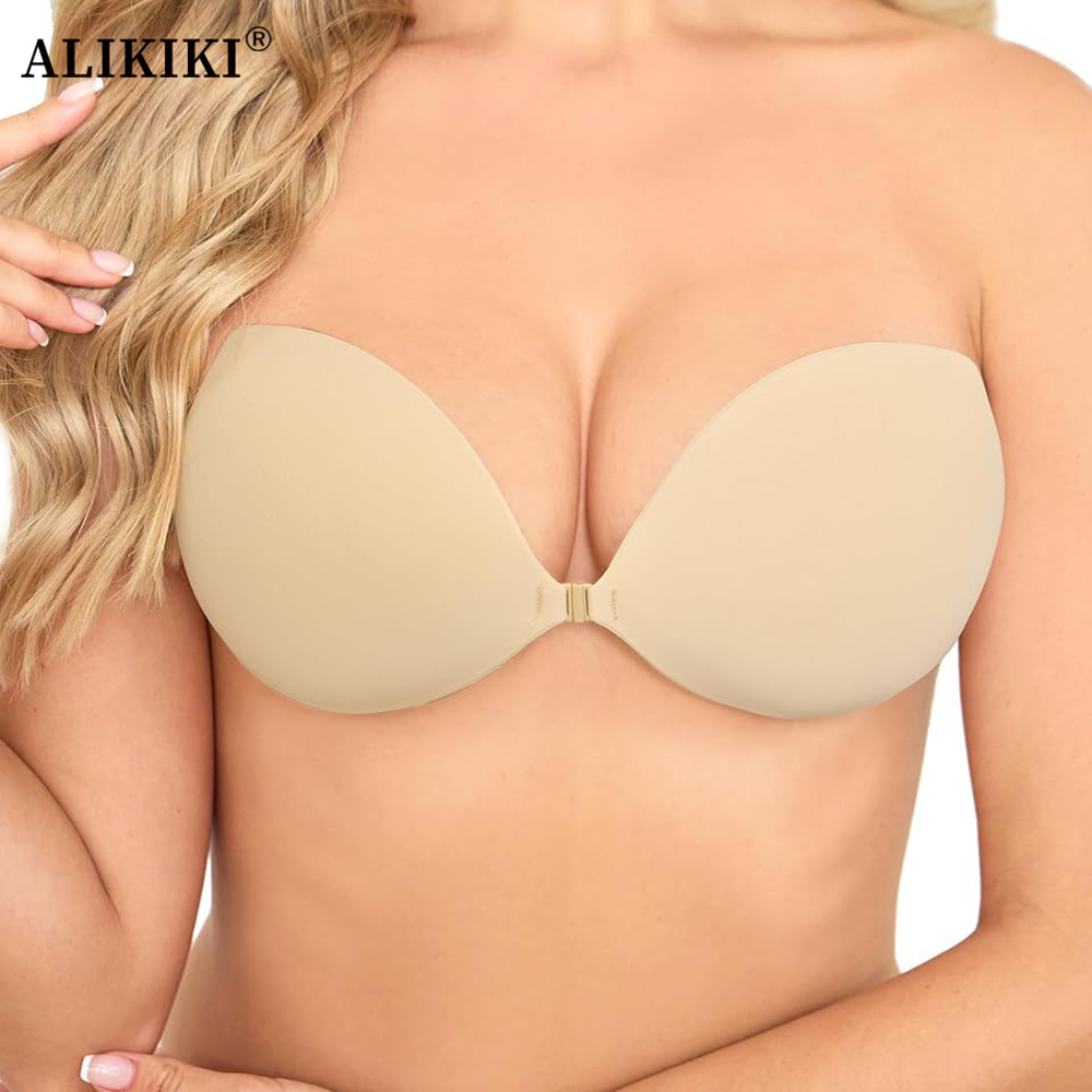 บราปีกนกแบบแปะ ยกกระชับหน้าอก  - Backless Bra Sticky บทวิจารณ์และราคา