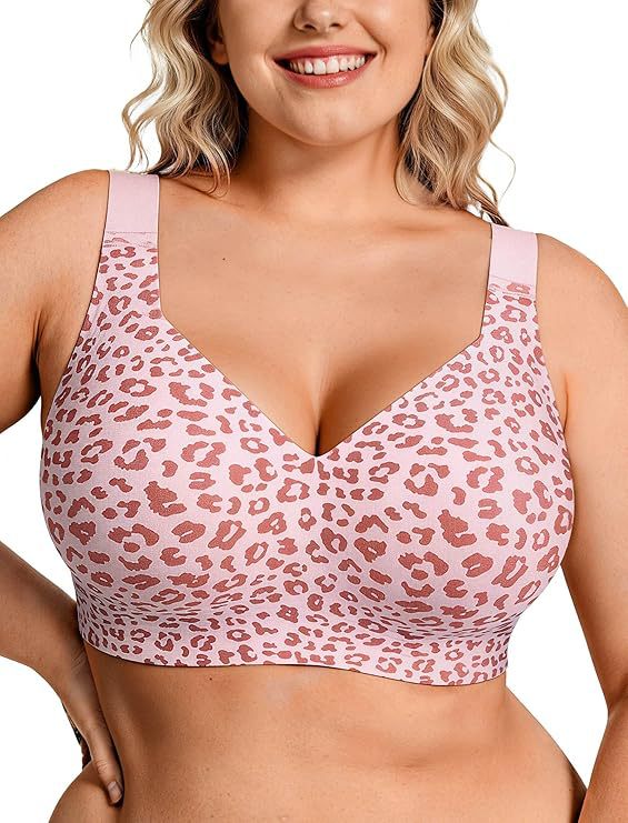 บราไร้สายสำหรับสาวพลัสไซส์ บรา - Plunge Bra Push Up บทวิจารณ์และราคา